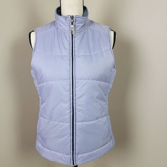 Alo Yoga Lavender Zipper Front Puffer Vest… - Picture 1 of 12